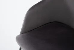 Davy Grey Velvet Chair -KitchenCraft Store 301767 grey velvet office chair detail 44