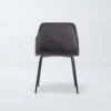 Davy Grey Velvet Chair