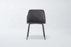 Davy Grey Velvet Chair