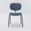 Iago Navy Armless Chair