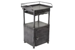 Industrial Iron Bar Cart