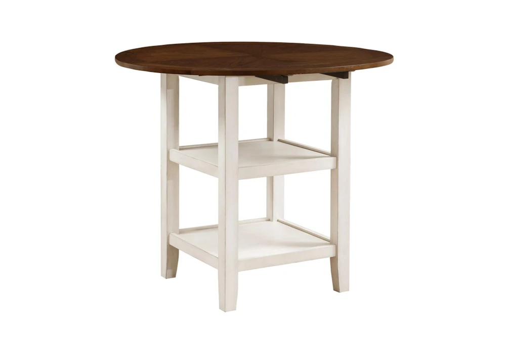 Myan Drop Leaf 44" Counter Height Table 1 Myan Drop Leaf 44" Counter Height Table