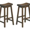 Marcel Brown Bar Stool Set Of 2