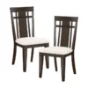 Maynard Dark Brown Dining Chair Set Of 2
