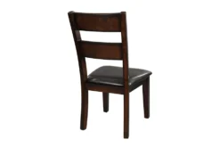 Kian Dark Brown Dining Chair Set Of 2 -KitchenCraft Store 304373 brown wood dining chair back 83