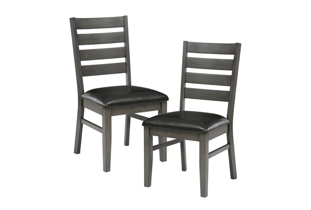 Malabar Dark Grey Dining Chair Set Of 2 1 Malabar Dark Grey Dining Chair Set Of 2