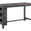 Fideo Grey 60" Counter Height Table