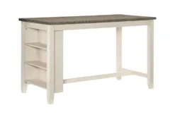 Fideo White 60" Counter Height Table