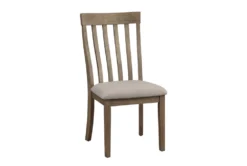 Gilman Brown Dining Chair Set Of 2 -KitchenCraft Store 304392 brown fabric dining chair side 15