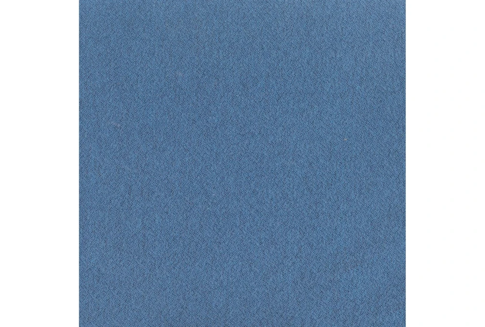 Mid-Century Walnut & Blue Dining Chair Set Of 2 5 Mid-Century Walnut & Blue Dining Chair Set Of 2 - Image 5