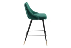 Modern Green Counter Stool -KitchenCraft Store 304438 green metal dining chair detail 47