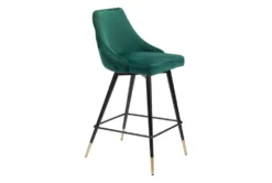 Modern Green Counter Stool