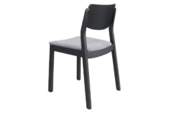 Modern Grey & Black Dining Chair Set Of 2 14 Modern Grey & Black Dining Chair Set Of 2 -KitchenCraft Store 304470 grey wood dining chair detail 47