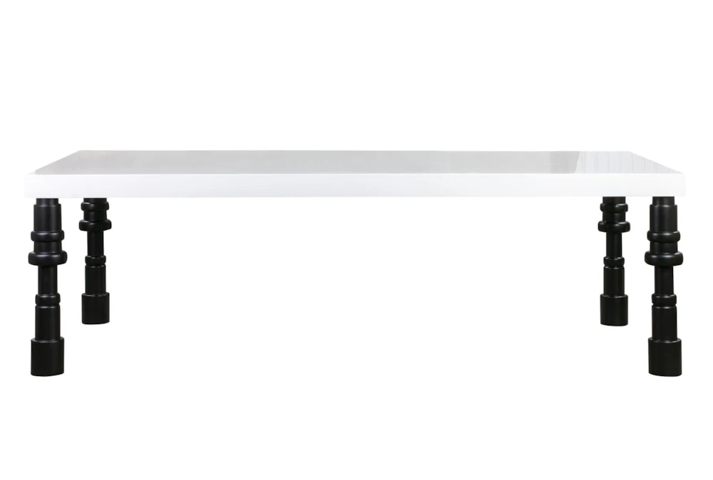 Gloss Lacquer 96" Dining Table 4 Gloss Lacquer 96" Dining Table - Image 4