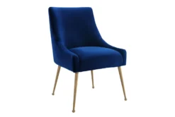 Trix Navy Velvet Dining Chair