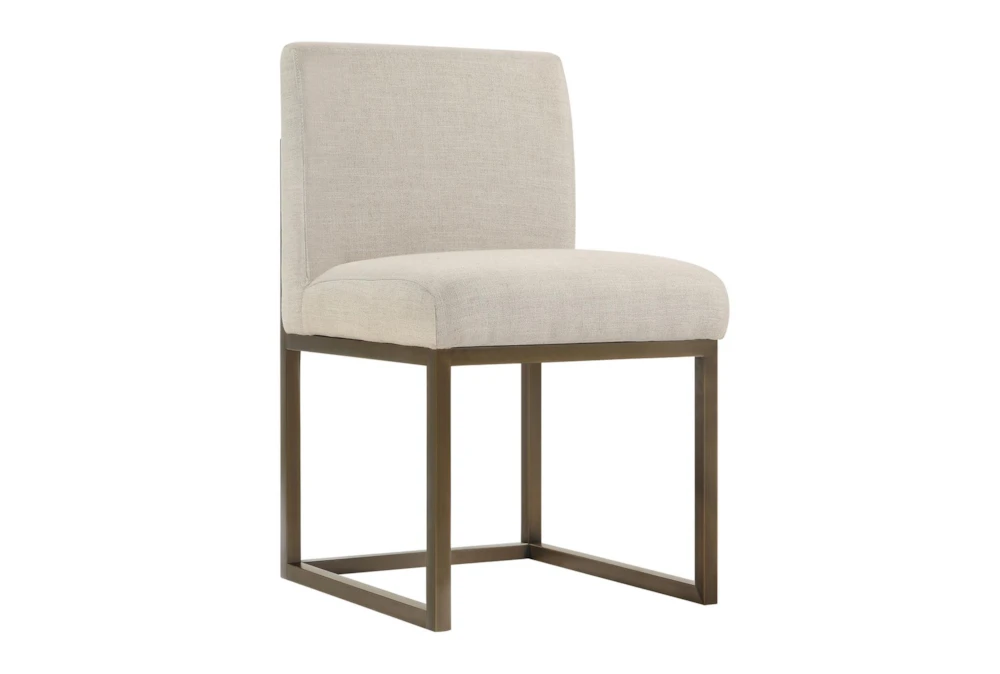 Karissa Beige Linen Dining Chair 1 Karissa Beige Linen Dining Chair