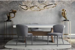 Marry Grey Velvet Dining Chair 11 Marry Grey Velvet Dining Chair -KitchenCraft Store 304624 grey fabric dining chair room 86