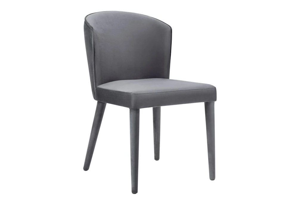Marry Grey Velvet Dining Chair 1 Marry Grey Velvet Dining Chair
