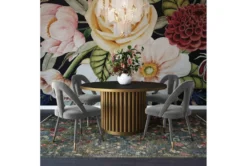 Terra Light Grey Velvet Dining Chair -KitchenCraft Store 304643 grey fabric dining chair room 86