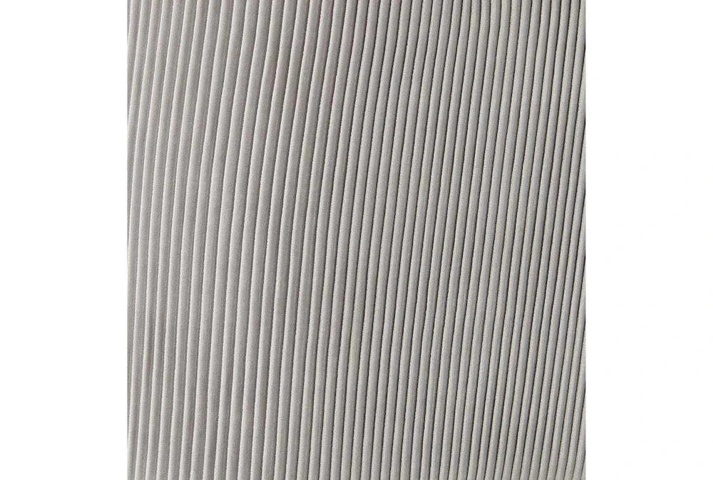Trix Pleated Light Grey Velvet Dining Chair 6 Trix Pleated Light Grey Velvet Dining Chair - Image 6