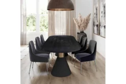 Trix Grey Velvet Dining Chair With Silver Leg 17 Trix Grey Velvet Dining Chair With Silver Leg -KitchenCraft Store 304681 green fabric dining chair room 85