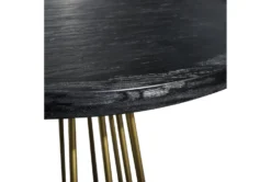 Hart Pine 35" Dining Table -KitchenCraft Store 304696 black metal dining table detail 45