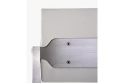 Director White Stainless Steel Counter Stool -KitchenCraft Store 304723 white fabric counter height stool detail 47