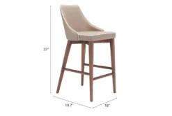 Moore Beige Counter Stool -KitchenCraft Store 304807 plywood detail 49