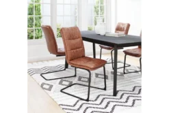 Industrial Brown Dining Chair Set Of 2 16 Industrial Brown Dining Chair Set Of 2 -KitchenCraft Store 304854 metal room 85