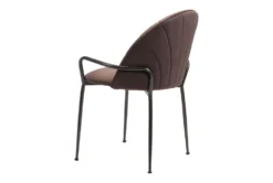 Kevin Dark Brown Dining Chair 13 Kevin Dark Brown Dining Chair -KitchenCraft Store 304858 metal detail 45