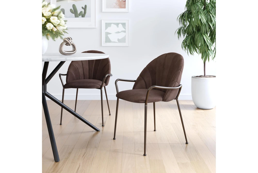 Kevin Dark Brown Dining Chair 10 Kevin Dark Brown Dining Chair - Image 10