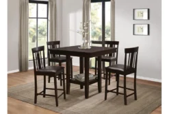 Sedley Espresso 40" Counter Height Table -KitchenCraft Store 304899 wood room 85