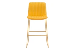 Adeo Yellow Bar Stool Set Of 2 -KitchenCraft Store 307429 detail 45