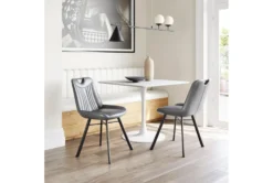 Paige Gray Dining Chair Set Of 2 -KitchenCraft Store 311390 room 85