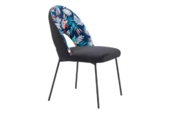 Black And Tropical Print Dining Chair Set Of 2 -KitchenCraft Store 311394 detail 48