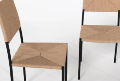 Rattan Dining Side Chair Set Of 2 -KitchenCraft Store 312734 natural rattan dining chair detail 44