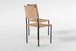 Rattan Dining Side Chair Set Of 2 -KitchenCraft Store 312734 natural rattan dining chair side 19