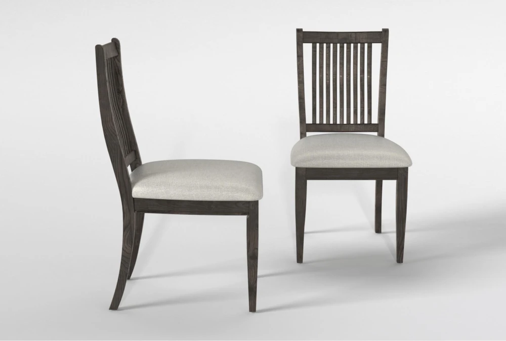 Valencia Dining Side Chair With Upholstered Seat Set Of 2 2 Valencia Dining Side Chair With Upholstered Seat Set Of 2 - Image 2