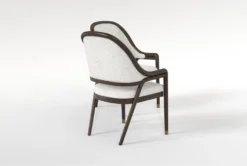 Brighton Dining Arm Chair Set Of 2 By Nate Berkus + Jeremiah Brent -KitchenCraft Store 312842 brown wood dining chair side 20