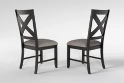 Pollie Dining Side Chair Set Of 2 13 Pollie Dining Side Chair Set Of 2 -KitchenCraft Store 312872 brown fabric dining chair back 65