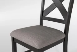 Pollie Dining Side Chair Set Of 2 12 Pollie Dining Side Chair Set Of 2 -KitchenCraft Store 312872 brown fabric dining chair detail 45