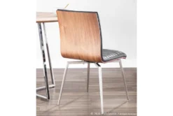 Sam Black Faux Leather Swivel Dining Chair Set Of 2 -KitchenCraft Store 314370 black faux leather dining chair room 86