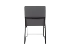 Ian Grey Faux Leather Dining Chair Set Of 2 10 Ian Grey Faux Leather Dining Chair Set Of 2 -KitchenCraft Store 314381 grey faux leather dining chair back 82