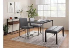 Ian Grey Faux Leather Dining Chair Set Of 2 12 Ian Grey Faux Leather Dining Chair Set Of 2 -KitchenCraft Store 314381 grey faux leather dining chair room 86