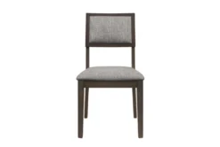 Eamer Dining Side Chair 7 Eamer Dining Side Chair -KitchenCraft Store 316805 grey wood dining chair detail 45