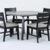 Matty 48" Round Dining Set For 4