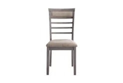 Becky 48" Counter Set For 4 -KitchenCraft Store 318608 grey wood dining set front 03