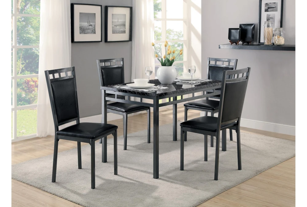 Jojo 48" Dining Set For 4 6 Jojo 48" Dining Set For 4 - Image 6