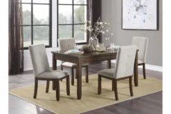 Zoey 60" Dining Table -KitchenCraft Store 318658 brown wood dining set room 85