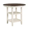 Taylor Brown/White 42" Counter Table